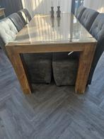 Houten eettafel, Ophalen of Verzenden