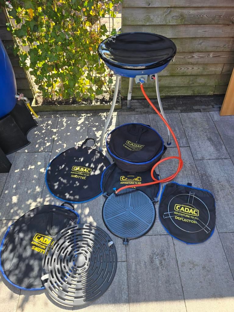 Cadac Carri Chef 50 BBQ met diverse accessoires, Ophalen of Verzenden, Gebruikt, Cadac