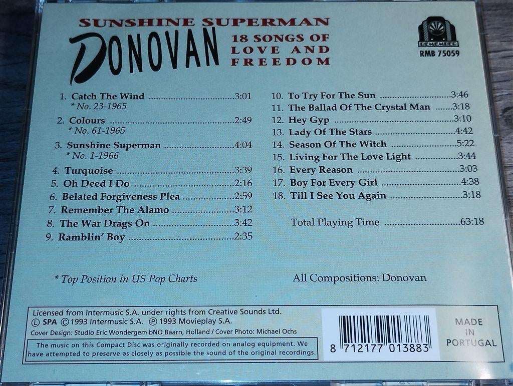 Donovan - Sunshine Superman, Ophalen of Verzenden, Zo goed als nieuw
