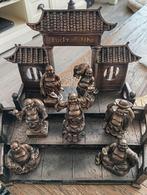 LUCKY BOEDDHA TEMPEL COMPLEET MET 7 BOEDDHA BEELDJES NU 25 E, Ophalen of Verzenden