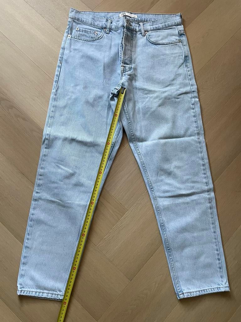 Zara spijkerbroek voor heren - Lichtblauw, maat W32, Verzenden, Gedragen, Blauw, W32 (confectie 46) of kleiner