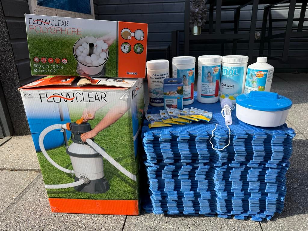 Zwembad filter en zwenbad toebehoren, Ophalen, Gebruikt, Filter