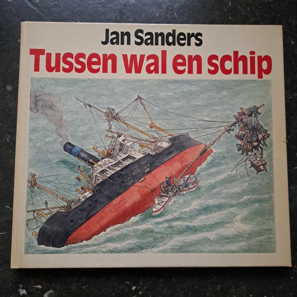Tussen wal en schip - Jan Sanders, Boeken, Ophalen of Verzenden
