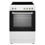 Pelgrim PFI7160WIT/01 vrijstaand inductie fornhuis 60cm, Ophalen, 60 cm of meer, 4 kookzones, Zo goed als nieuw