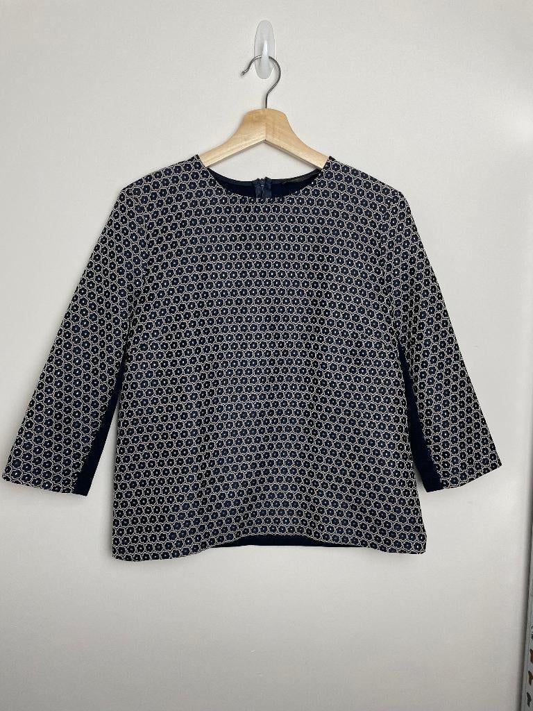 Weekend MaxMara Molo top met strasssteentjes maat M, Maat 38/40 (M), Max Mara, Ophalen of Verzenden, Zo goed als nieuw