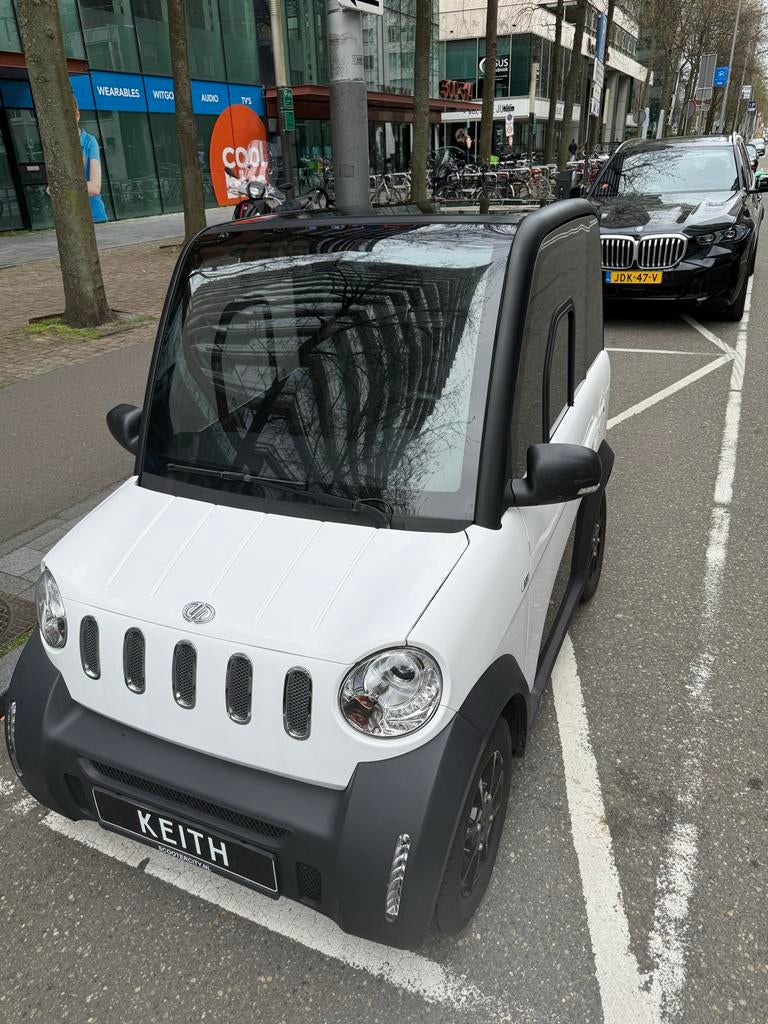 Jonge Move City Car 1884 km stand, Leder, Elektrisch, Particulier, Te koop