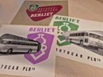 Zeldzame jaren 50 Berliet touringcar folder map 1956 izgst, Ophalen of Verzenden, Zo goed als nieuw, Overige merken
