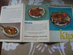 Reclame folder recept KIP Uw wekelijkse feestmaal 1960 Kip, Gelezen, Hoofdgerechten, Ophalen of Verzenden, Nederland en België