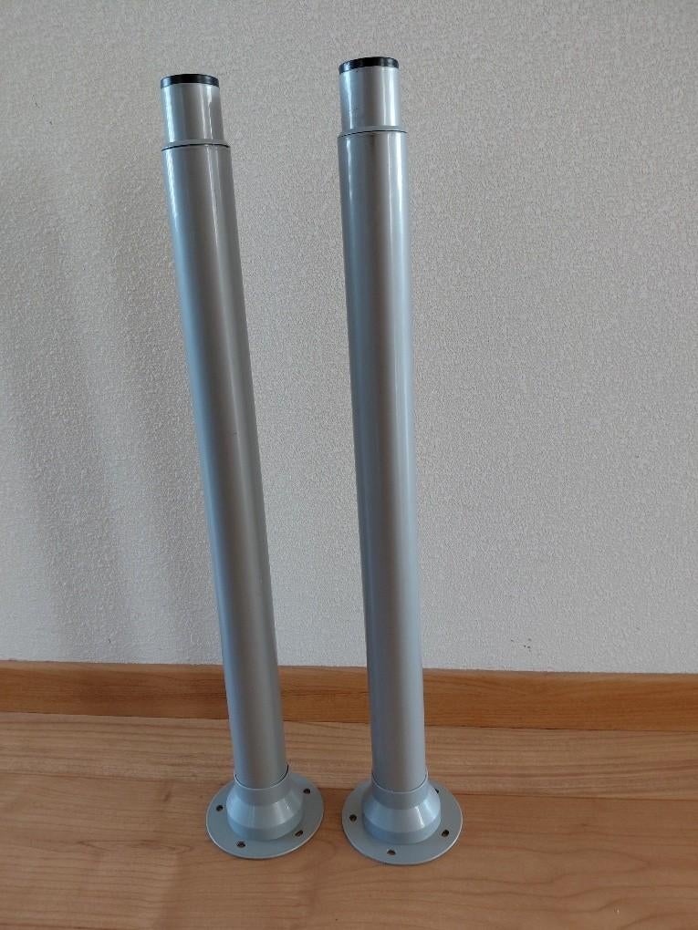 Tafel of bureau poten, Ophalen, Gebruikt, 50 tot 100 cm, Rond