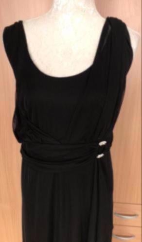 M.I.M. Jurk maat XL, Kleding | Dames, Grote Maten, Ophalen of Verzenden, Zo goed als nieuw, Zwart, Jurk