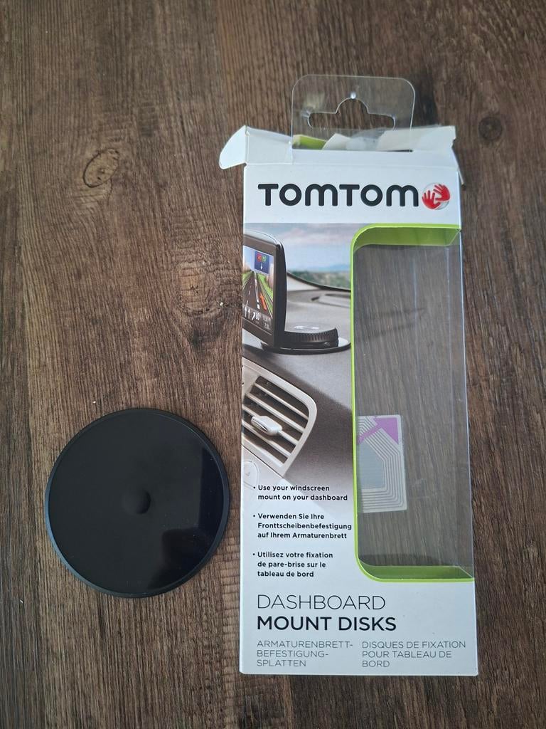 TomTom Dashboard Mount Disk - Bevestigingsschijf, Ophalen of Verzenden, Nieuw