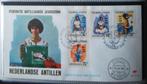 Ned. Antillen, 1e dag envelop E44, Kinderzegels., Ophalen of Verzenden, Onbeschreven, Rest van de wereld