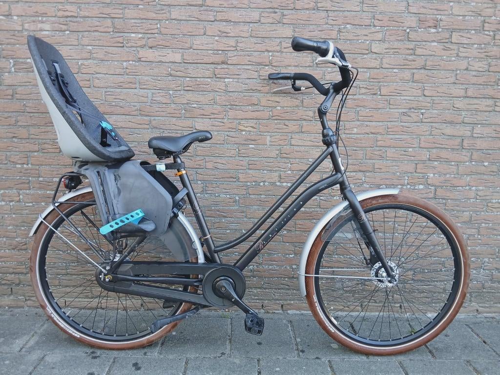 Cortina Roots D53 moederfiets incl yepp zitje, Fietsen en Brommers, Versnellingen, 56 cm of meer, Zo goed als nieuw, 1 zitje