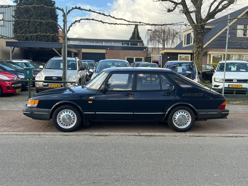 Saab 900 2.0i-16 *Starten en Lopen| Voor de Liefhebber, Auto's, Saab, Gebruikt, 4 cilinders, Airconditioning, Blauw