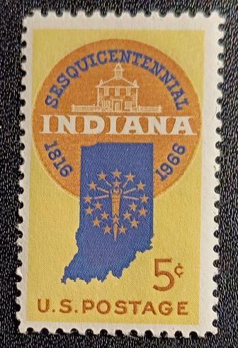 USA 1966 Indiana, Ophalen of Verzenden, Noord-Amerika