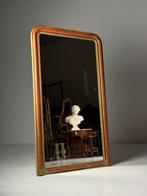 Louis Philippe spiegel antiek 180cm, Ophalen of Verzenden, Rechthoekig