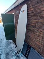Bic Mini Malibu 7'3" surfplank., Ophalen, Gebruikt, Longboard, Met koord