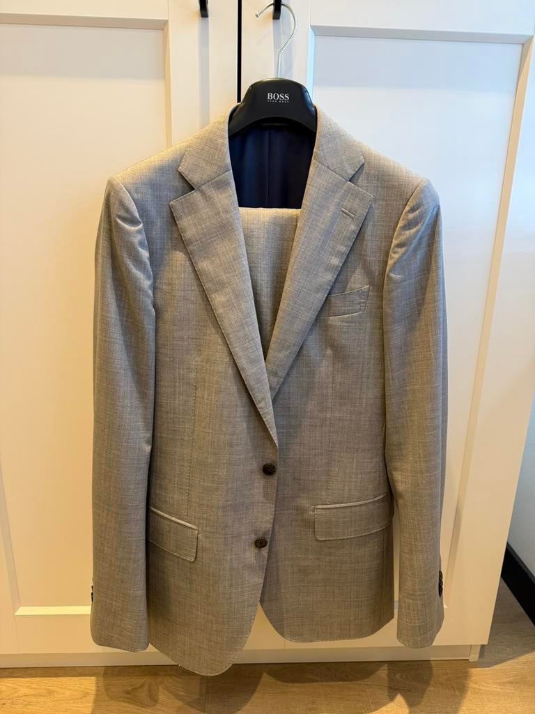 Suitsupply pak, Kleding | Heren, Ophalen of Verzenden, Zo goed als nieuw, Overige maten, Grijs