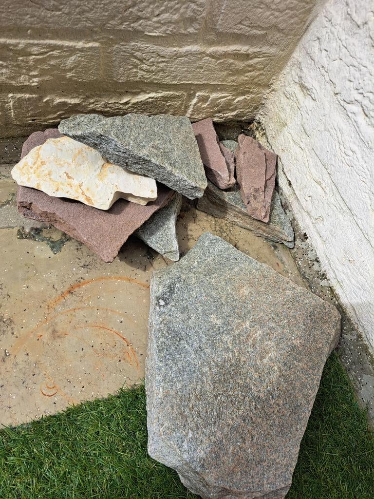 8 aquarium stenen., Ophalen of Verzenden, Beton, Klinkers