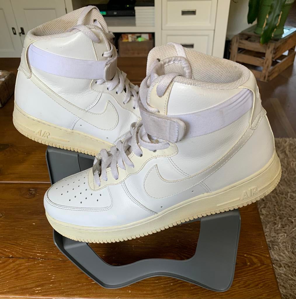 Nike airforce 1 EUR45, Wit, Ophalen of Verzenden, Sneakers of Gympen, Zo goed als nieuw