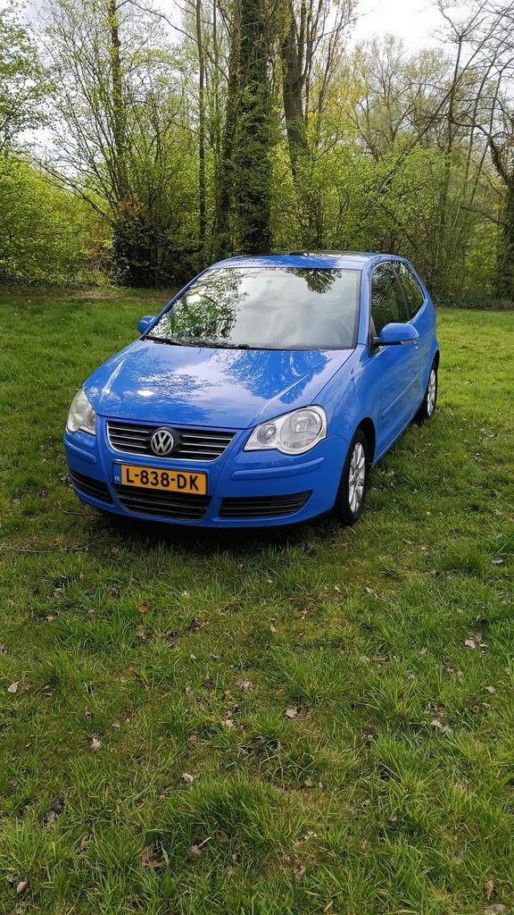 Volkswagen polo 2009 Airco/schuifdak/elektrische ramen, Auto's, Volkswagen, 15 km/l, Blauw, 1006 kg, 1200 kg