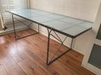 IKEA Moment Eettafel / Bureau - Glas & Metaal, Huis en Inrichting, Tafels | Eettafels, Ophalen, 50 tot 100 cm, 150 tot 200 cm