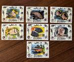 Dubai 1969 Vissen postzegels - Gestempeld, Ophalen of Verzenden, Gestempeld, Midden-Oosten