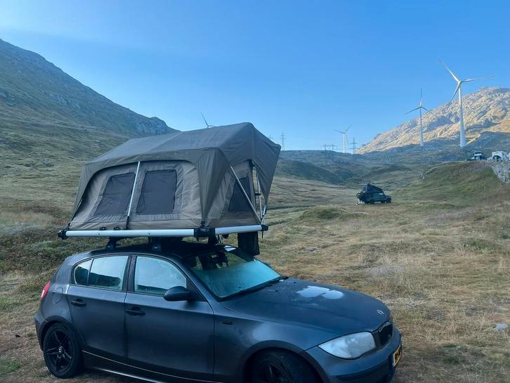 Daktent tehuur, Caravans en Kamperen, Tenten, tot en met 2, Zo goed als nieuw, Ophalen of Verzenden