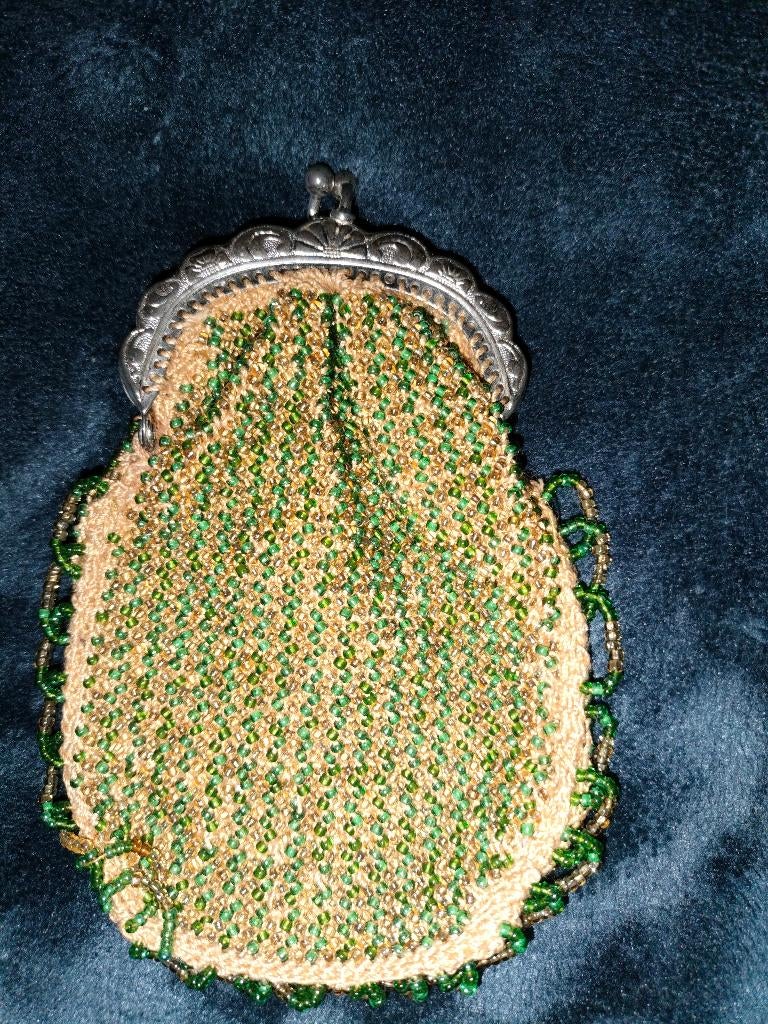 Kralen portemonnee/tasjes (oud), Ophalen of Verzenden, Gebruikt