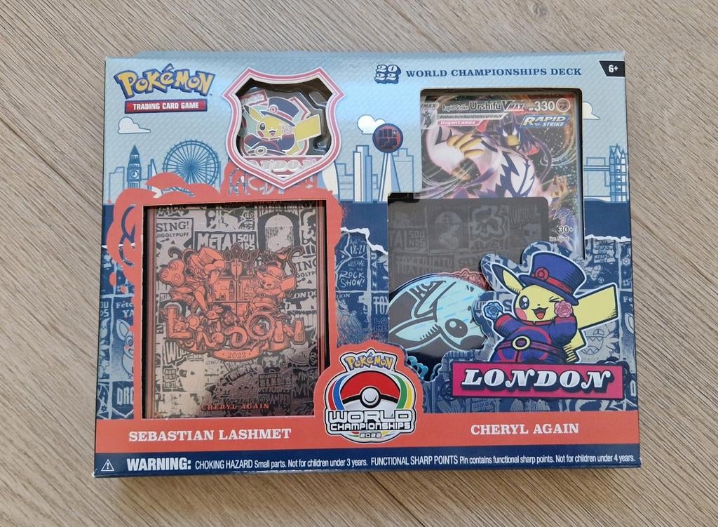 Pokemon 2022 World Championship Deck London, Ophalen of Verzenden, Zo goed als nieuw