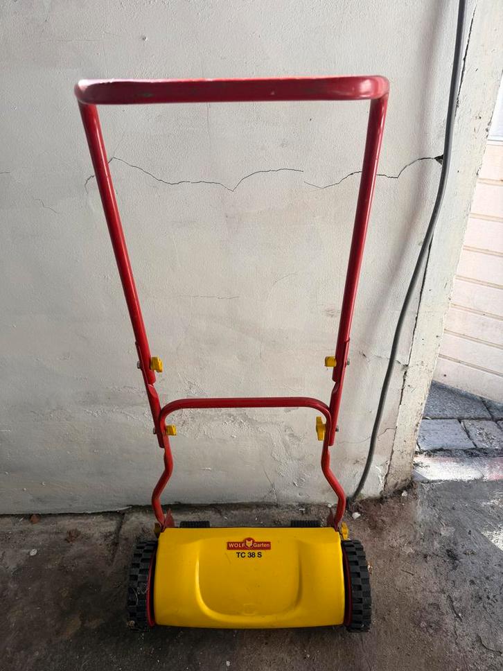 Wolf Garten TC38S Grasmaaier - Zo goed als nieuw, Tuin en Terras, Grasmaaiers, Zo goed als nieuw, Handgrasmaaier, 30 t/m 39 cm
