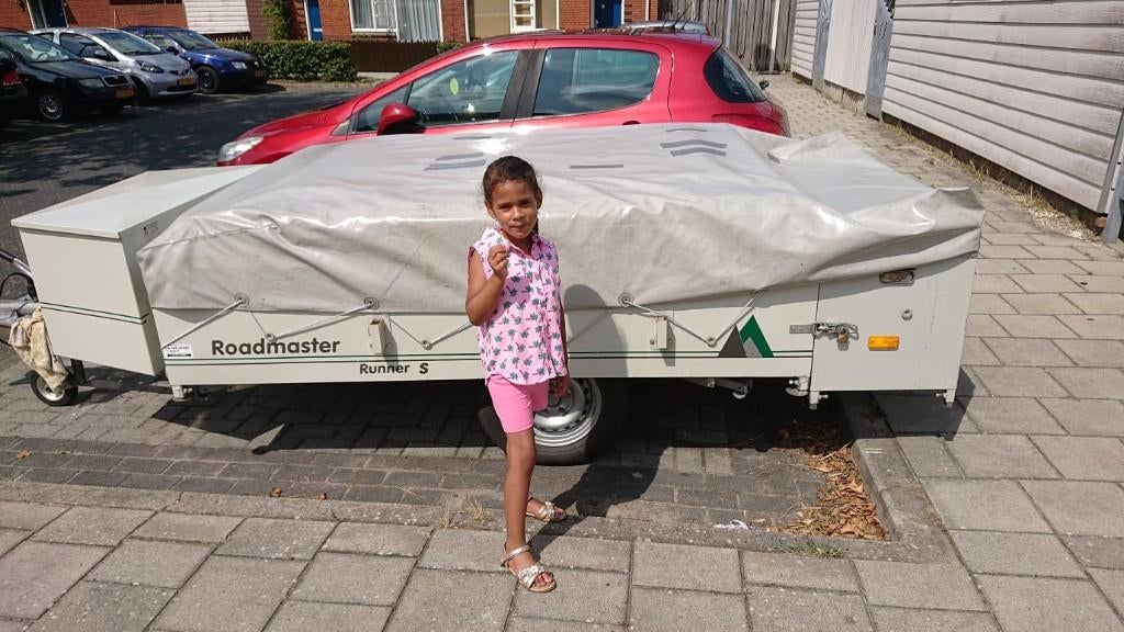 Vouwwagen Roadmaster Runner S Vraag prijs €750, Aanwezig, Tot en met 6, Groen, Ophalen