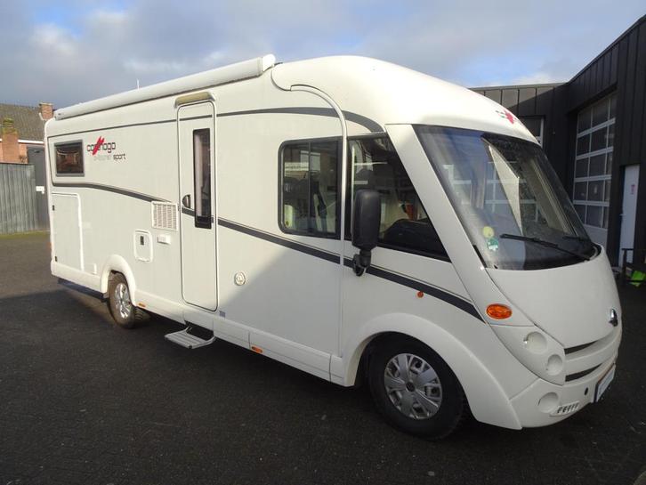 Carthago C-Tourer Sport I148 geïntegreerd hondenhok, Caravans en Kamperen, Campers, Bedrijf, tot en met 4, Integraal, Carthago