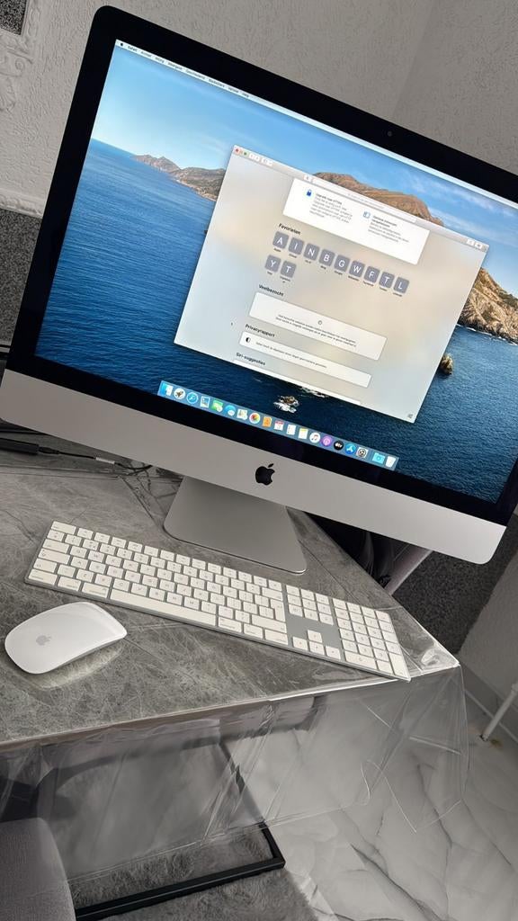 iMac A1419 27 inch inclusief toebehoor., Gebruikt, 8 GB, IMac, Onbekend
