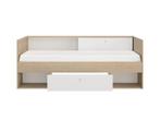 Alicia kajuitbed - 90x200 - Naturel/wit