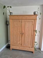 Grenen linnenkast/servieskast in goede staat, Huis en Inrichting, Kasten | Overige, Ophalen of Verzenden