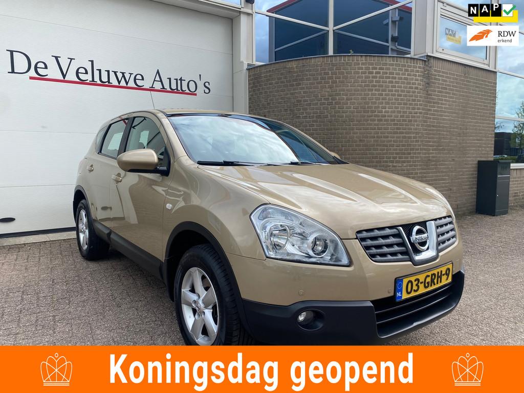 Nissan Qashqai 2.0 Tekna 4WD 141PK|Trekhaak|Camera|Navi|, Auto's, Nissan, Stof, Gebruikt, Zwart, 4 cilinders