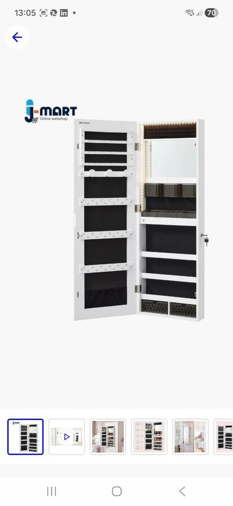 Spiegel, Huis en Inrichting, Ophalen of Verzenden, Zo goed als nieuw