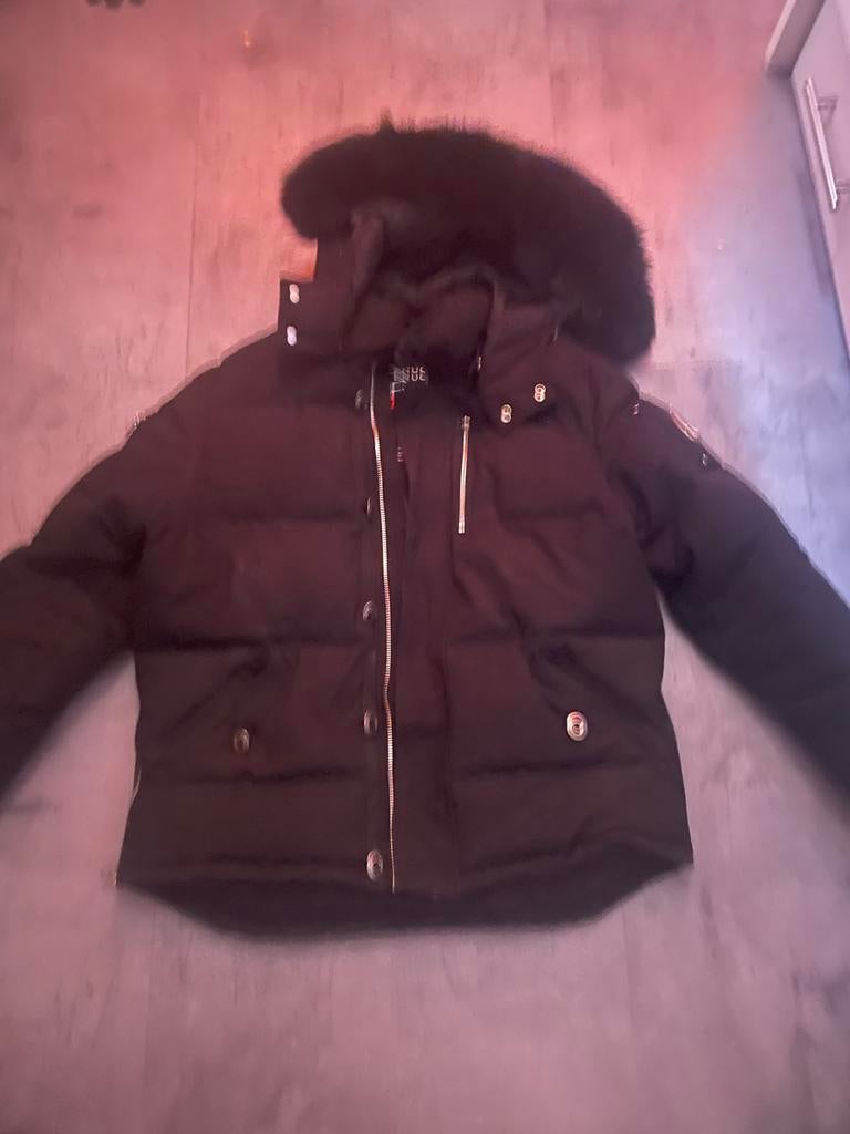 Moose Knuckles Winterjas Zwart - Maat M, Ophalen of Verzenden, Zo goed als nieuw, Maat 48/50 (M), Zwart