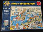 Puzzel Jan van Haasteren 1500 De drukkerij, Ophalen of Verzenden, 500 t/m 1500 stukjes, Zo goed als nieuw, Legpuzzel