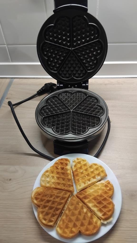 Wafelijzer hartjes Alaska wa 250, Witgoed en Apparatuur, Ophalen of Verzenden, Gebruikt
