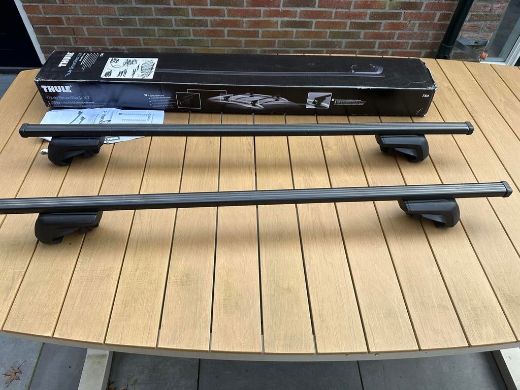 Thule SmartRack XT SquareBar 118cm dakdragers, Ophalen, Zo goed als nieuw