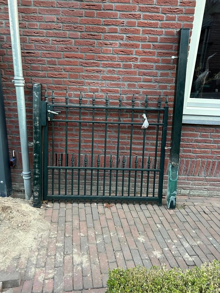 Poortje tuin, Ophalen, Gebruikt, IJzer
