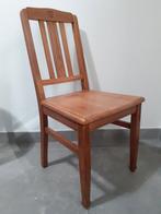 4 Beuken lichte stoelen, Huis en Inrichting, Stoelen, Ophalen, Gebruikt, Bruin, Vier