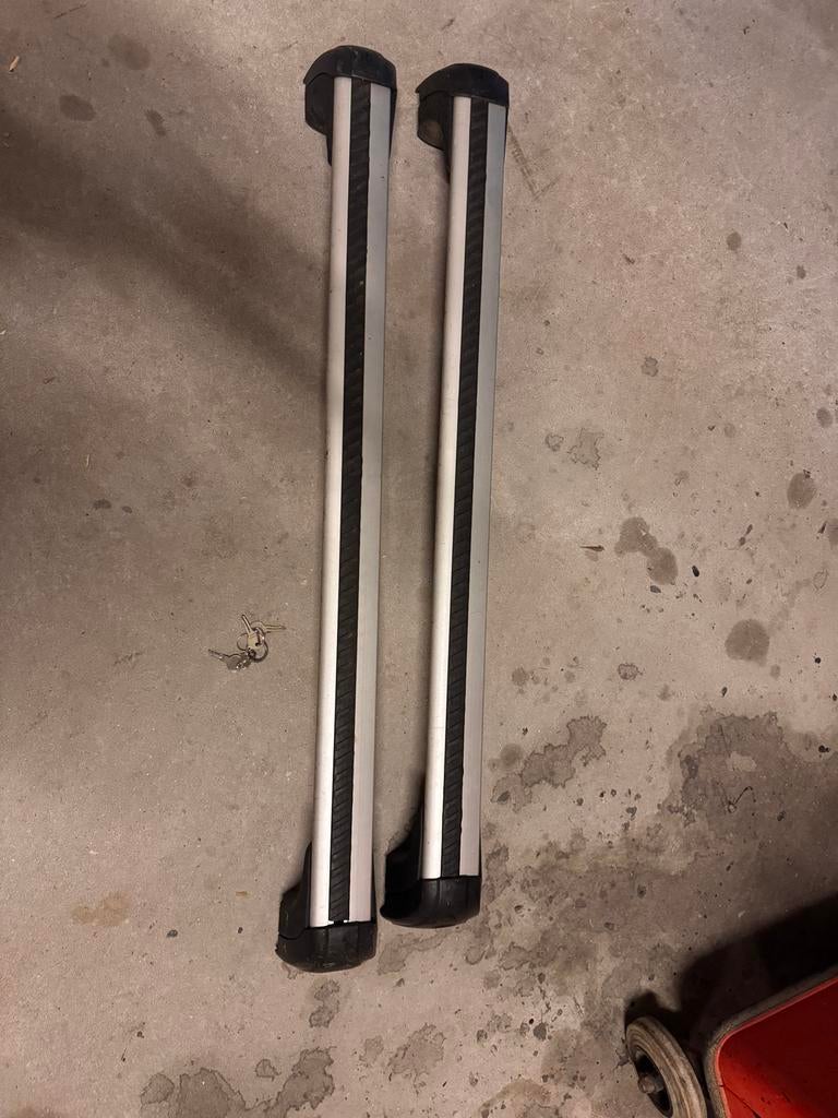 Originele Dakdragers voor Ford Focus MK2 station met slot, Auto diversen, Dakdragers, Ophalen, Gebruikt