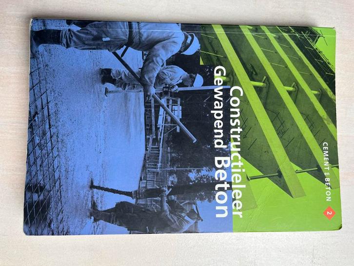 Constructieleer Gewapend Beton - Cement & Beton Centrum, Boeken, Techniek, Gelezen, Bouwkunde, Ophalen of Verzenden