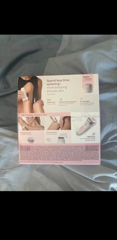 Braun Silk-épil 7 Epilator - Nieuw in verpakking, Ophalen of Verzenden, Nieuw, Scheren en Epileren