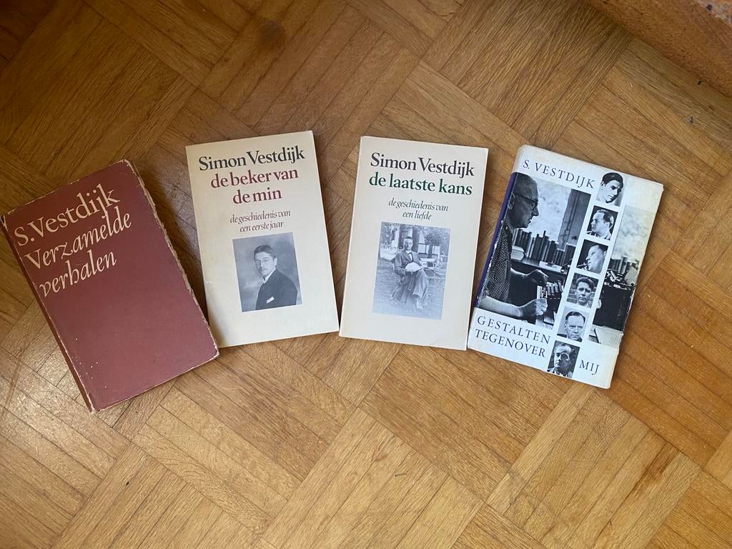 4x Simon Vestdijk, Boeken, Literatuur, Ophalen of Verzenden, Gelezen