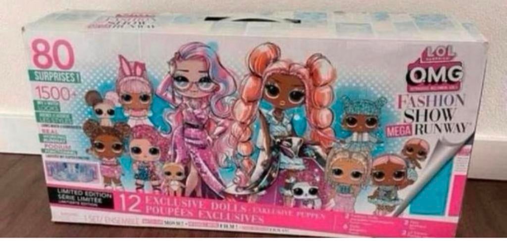 LOL Surprise OMG Fashion Show Mega Runway, Kinderen en Baby's, Speelgoed | Poppen, Ophalen, Zo goed als nieuw, Overige typen
