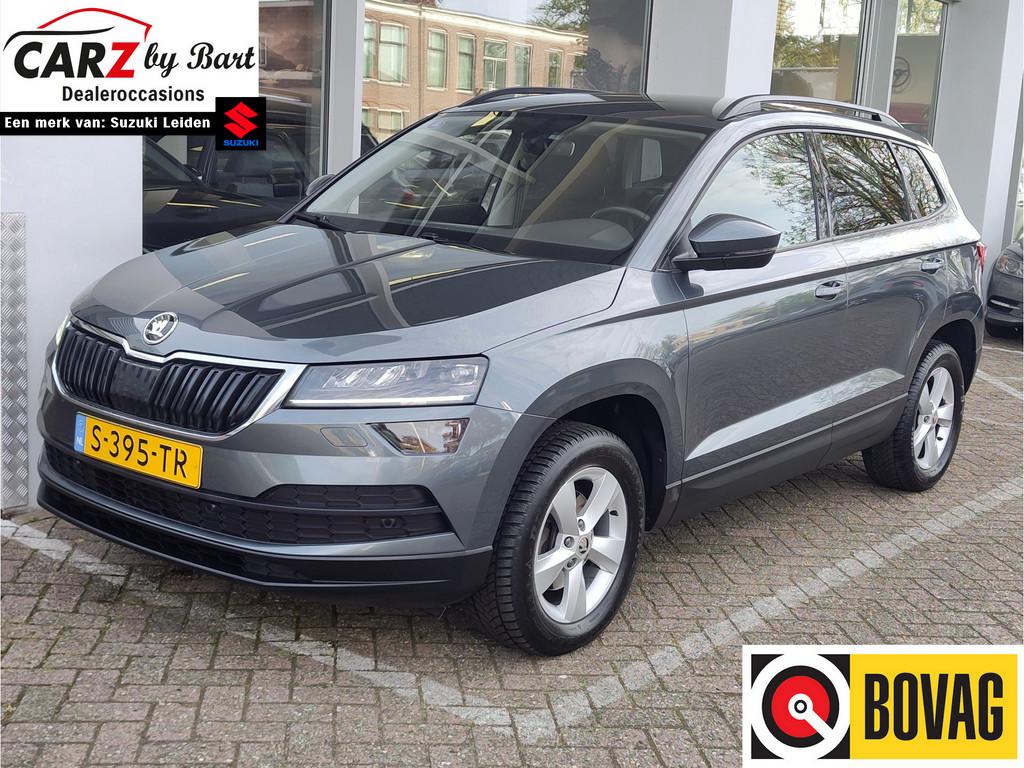 Skoda Karoq 1.0 TSI AMBITION BUSINESS DSG Navi | Clima | Cru, 12 maanden, Stof, Gebruikt, Lichtsensor